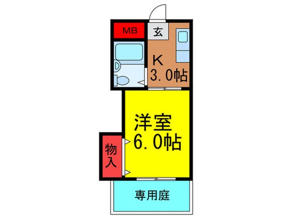 桜町ハイツの物件間取画像